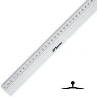 Aluminium liniaal met handvat LENIAR 100 cm