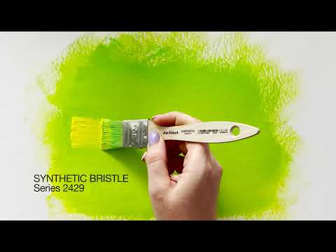 da Vinci Synthetic Bristle 2429 plat penseel (mottler)
