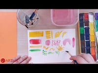 Daler-Rowney penselenset voor aquarel, 10 penselen