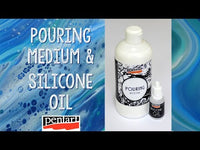 Pentart siliconenolie voor pouring 20 ml / 100 ml