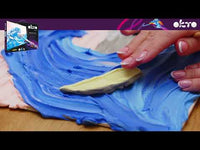 OKTO Sensory Art 3D-hobbyset Golven bij Kanagawa, 30 × 40 cm