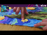 OKTO Sensory Art 3D-set Starry Night, 30 × 40 cm
