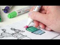 KREUL textielstift medium 2–4 mm