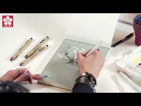 Sakura Gelly Roll gelpen Bright White, set van 3