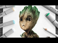 Copic Sketch alcoholmarker met Broad- en Super Brush-punt