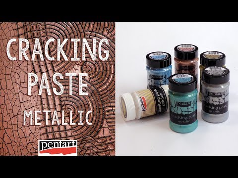 Pentart craquelépasta metallic 100 ml