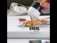 KREUL el Greco metallic acrylverf, set 4 × 75 ml
