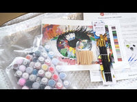 Schilderen op nummer Eiffeltoren – 60 × 40 cm