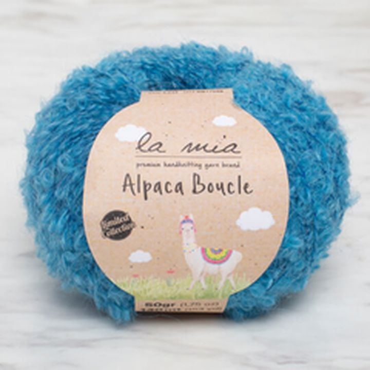 La Mia Alpaca Boucle yarn 50 g, 140 m — image 1