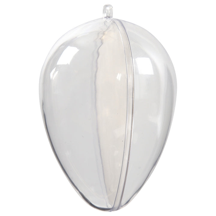 Creativ Company transparante eieren van acryl, 5 stuks, 9 cm