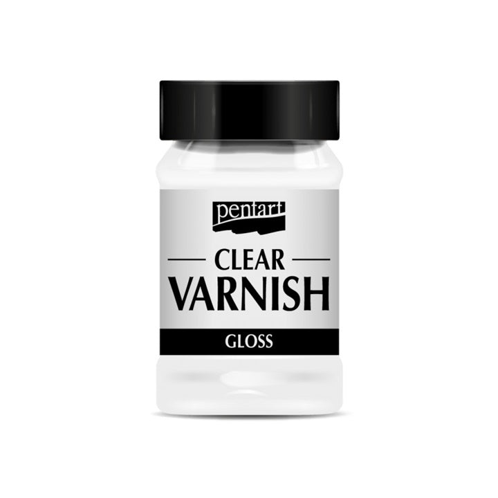 Pentart vernis hoogglans, transparant 50 ml – 100 ml – afbeelding 3