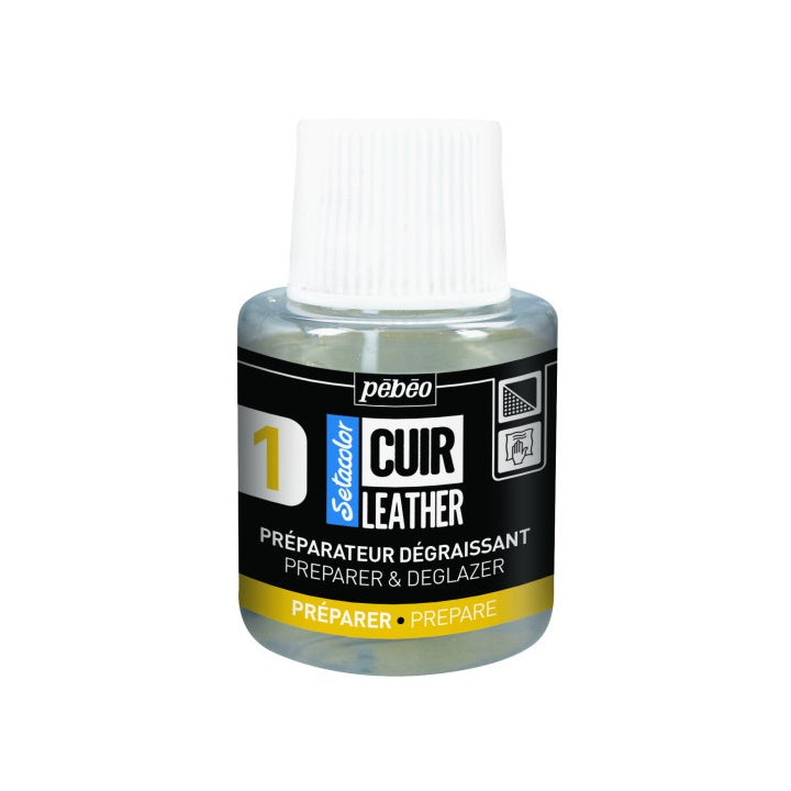 Pébéo Setacolor primer en ontvetter voor leer 110 ml