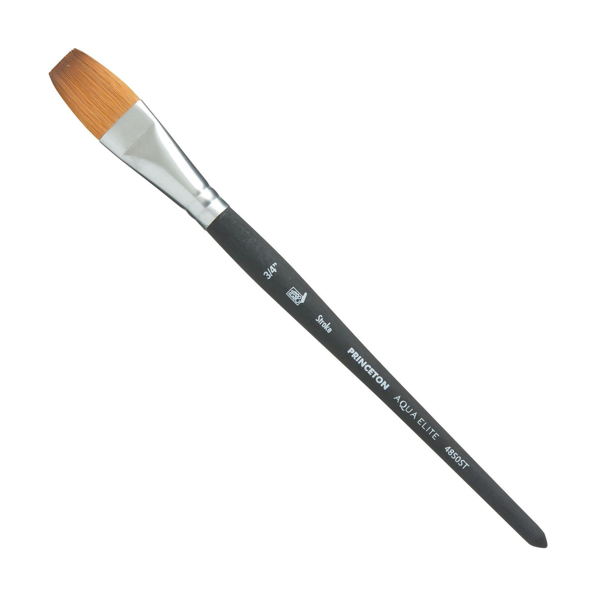 PRINCETON Aqua Elite Synthetic Kolinsky Sable Flat Stroke Watercolor Brush