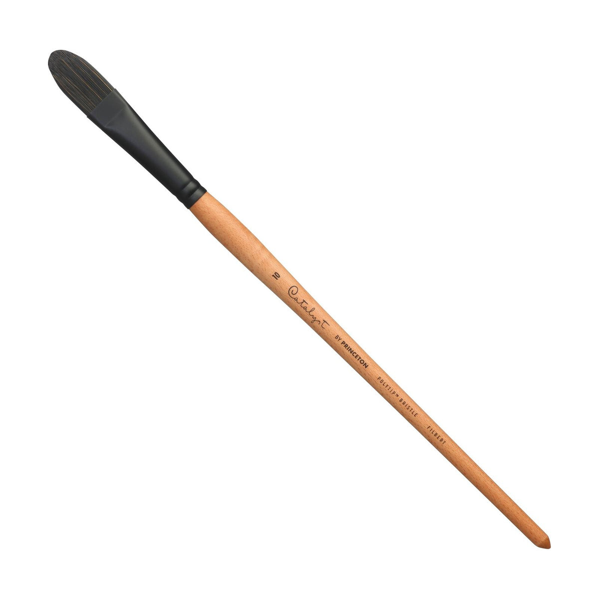 Princeton Catalyst Polytip kattentongpenseel, lange steel – 10
