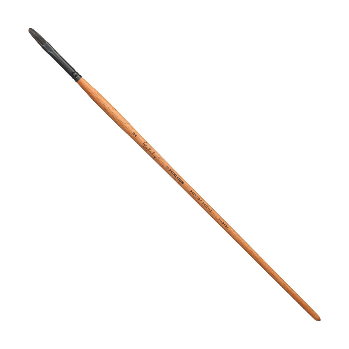 Princeton Catalyst Polytip kattentongpenseel, lange steel – 2