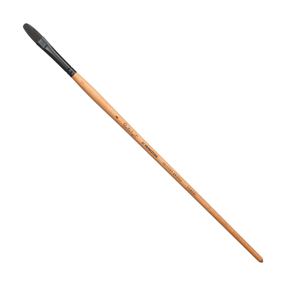 Princeton Catalyst Polytip kattentongpenseel, lange steel – 4