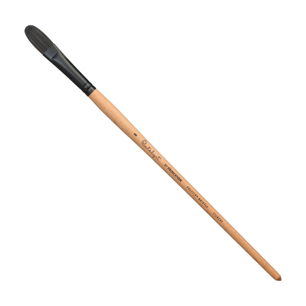 Princeton Catalyst Polytip kattentongpenseel, lange steel – 8