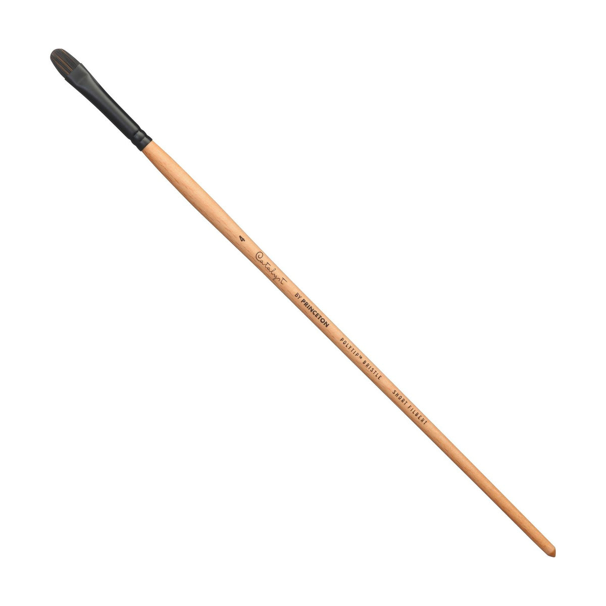 Princeton Catalyst Polytip penselen, lange steel – Kort kattentong 4