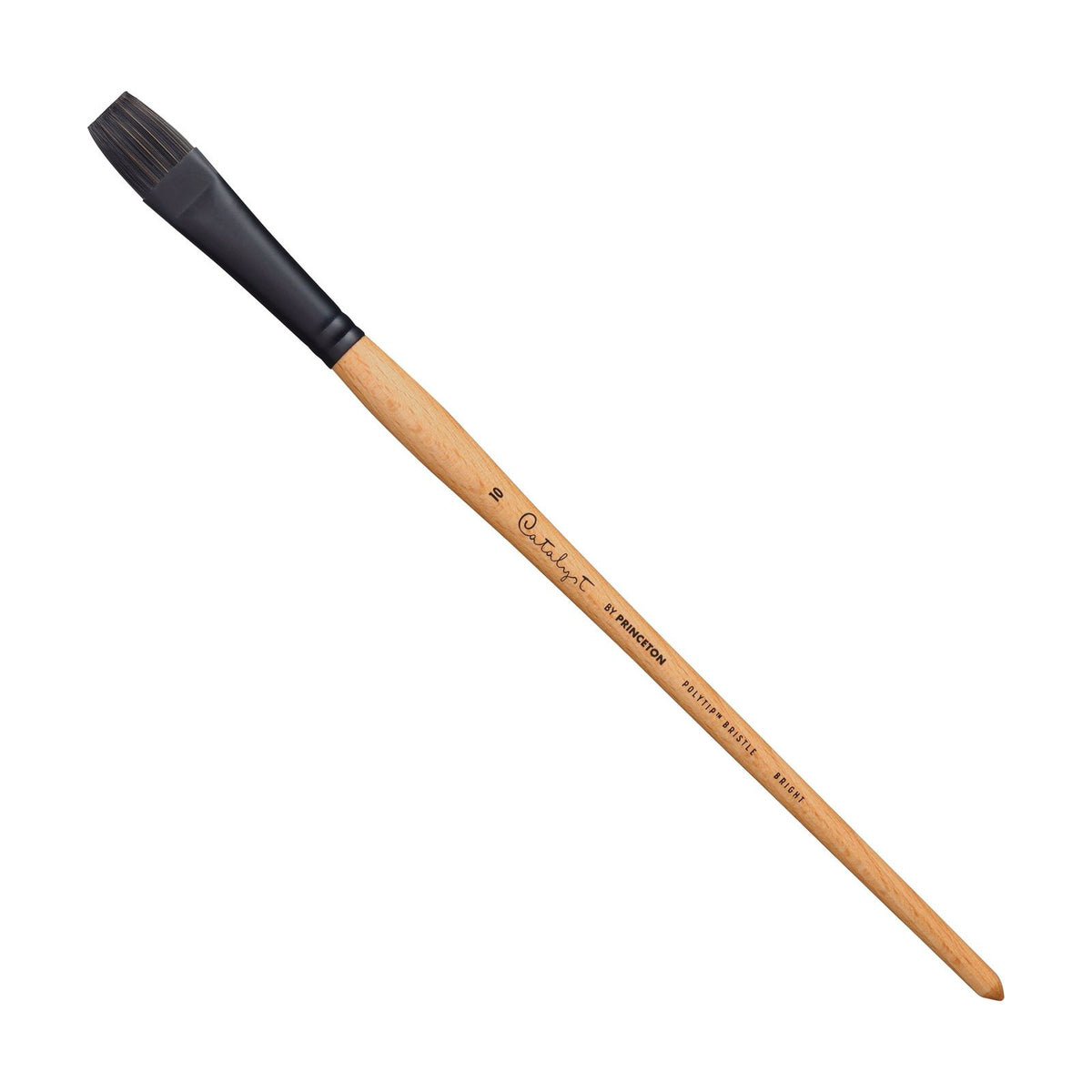 Princeton Catalyst Polytip plat penseel Bright, lange steel – 10