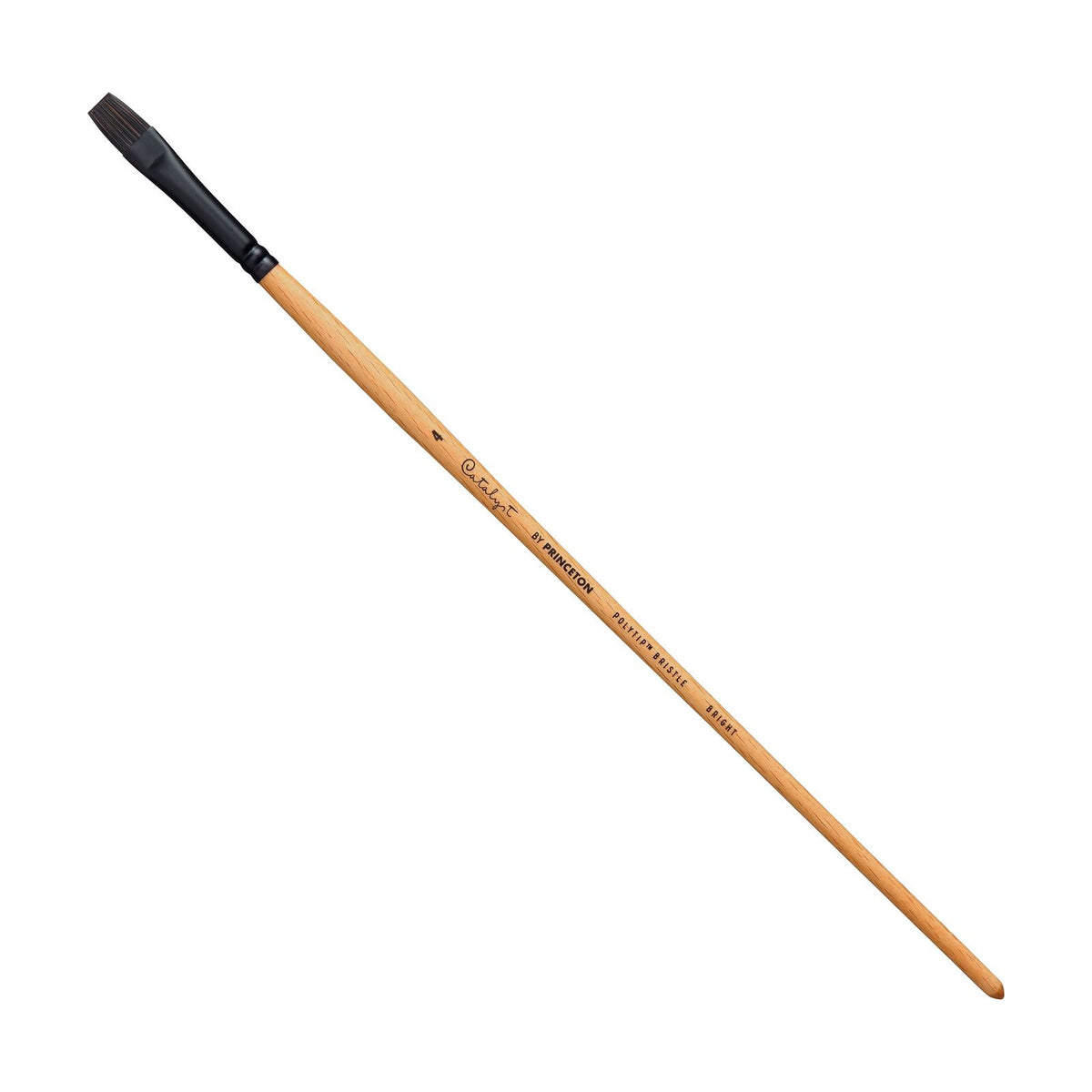Princeton Catalyst Polytip plat penseel Bright, lange steel – 4