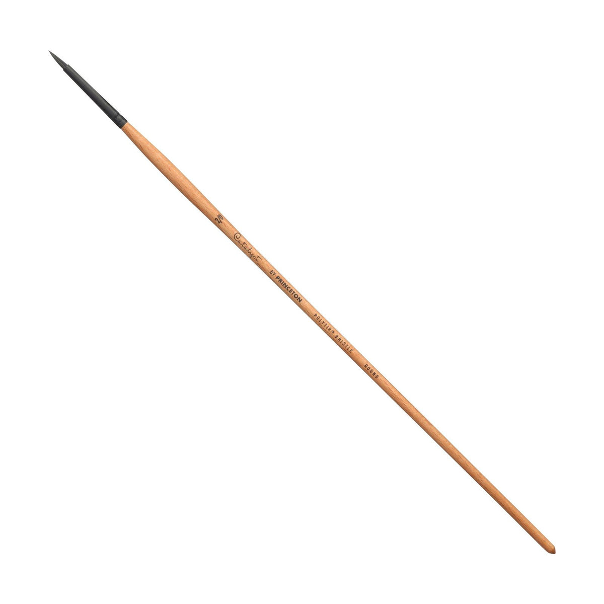 Princeton Catalyst Polytip rond penseel, lange steel – 2/0