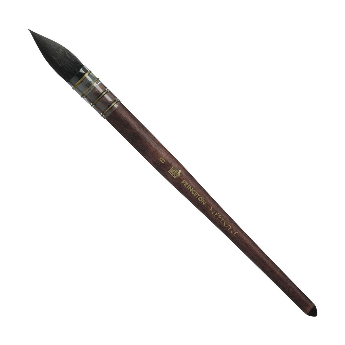 Princeton Neptune Quill aquarelpenseel (mop), korte steel – 8