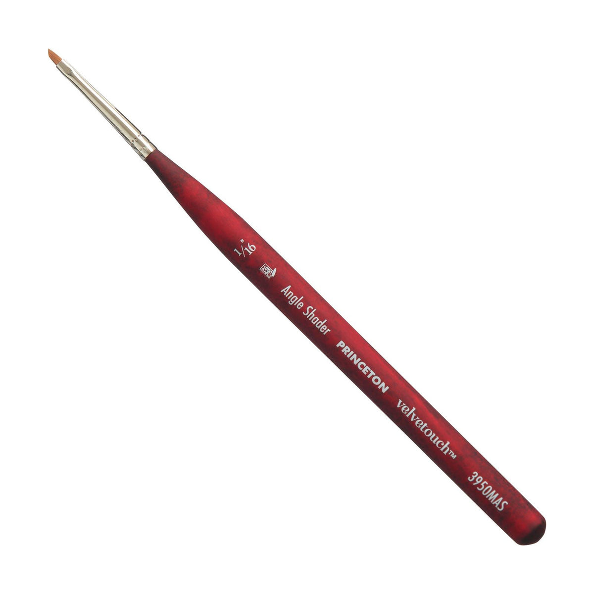 Princeton Velvetouch Angle Shader mini schuin penseel 2 mm