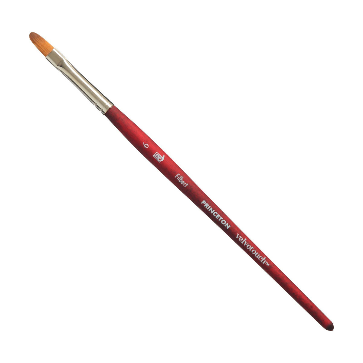 Princeton Velvetouch kattentongpenseel met korte steel – 6