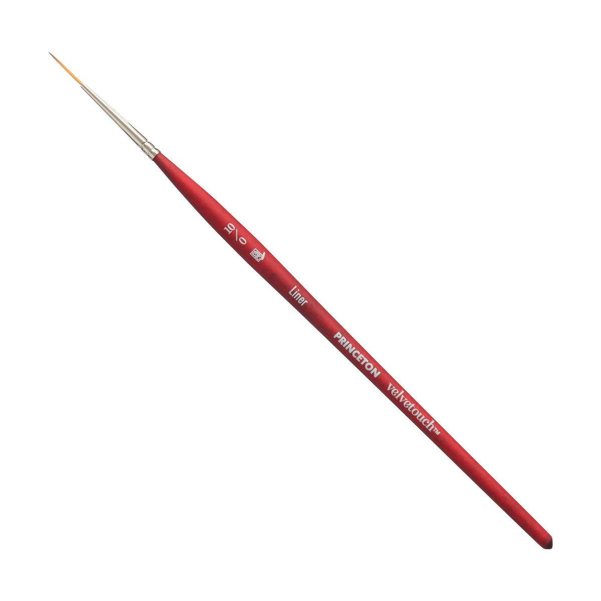 Princeton Velvetouch Liner sleper 10/0, korte steel