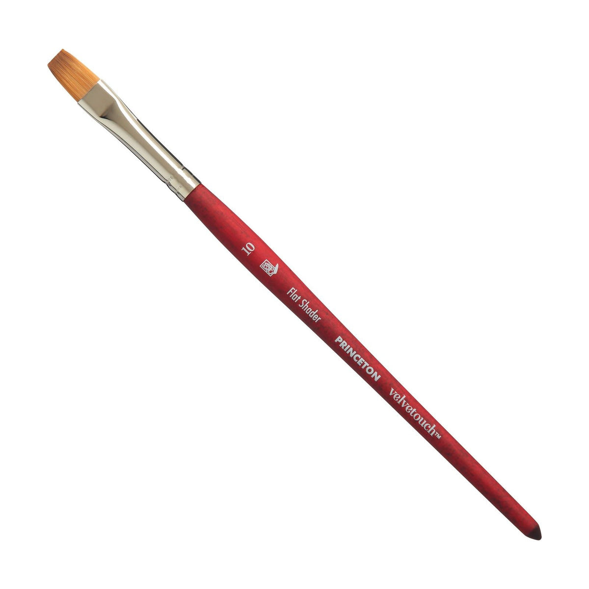 Princeton Velvetouch plat penseel Flat Shader, korte steel