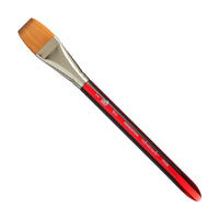Princeton Velvetouch plat wash-penseel, korte steel