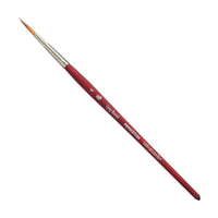 Princeton Velvetouch rond penseel Long Round, korte steel – 4