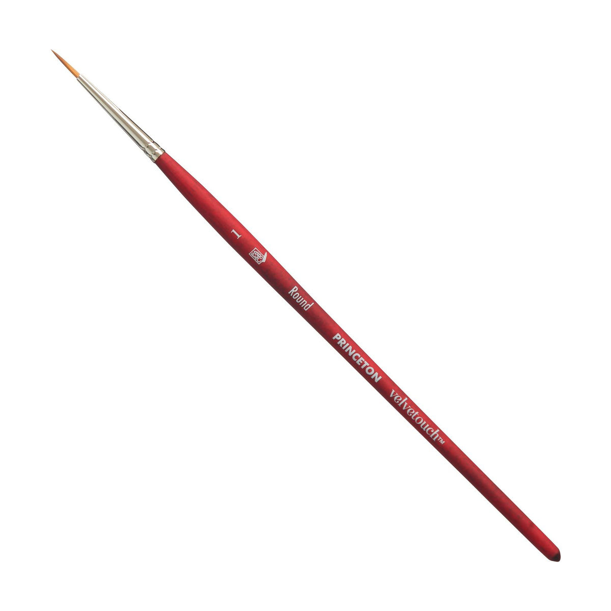 Princeton Velvetouch rond penseel met korte steel – 1
