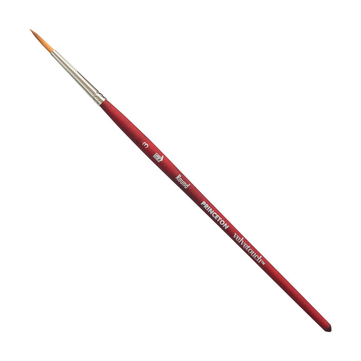 Princeton Velvetouch rond penseel met korte steel – 3