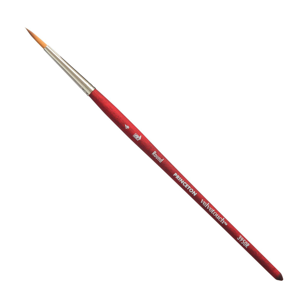 Princeton Velvetouch rond penseel met korte steel – 4