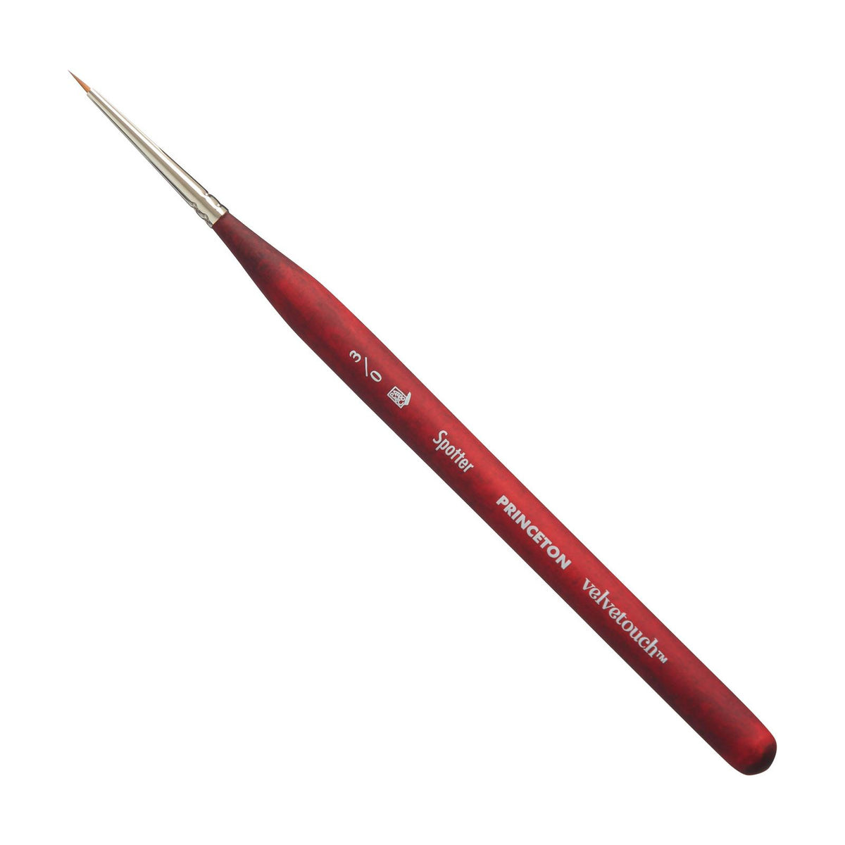 Princeton Velvetouch Spotter mini detailpenseel – 3/0