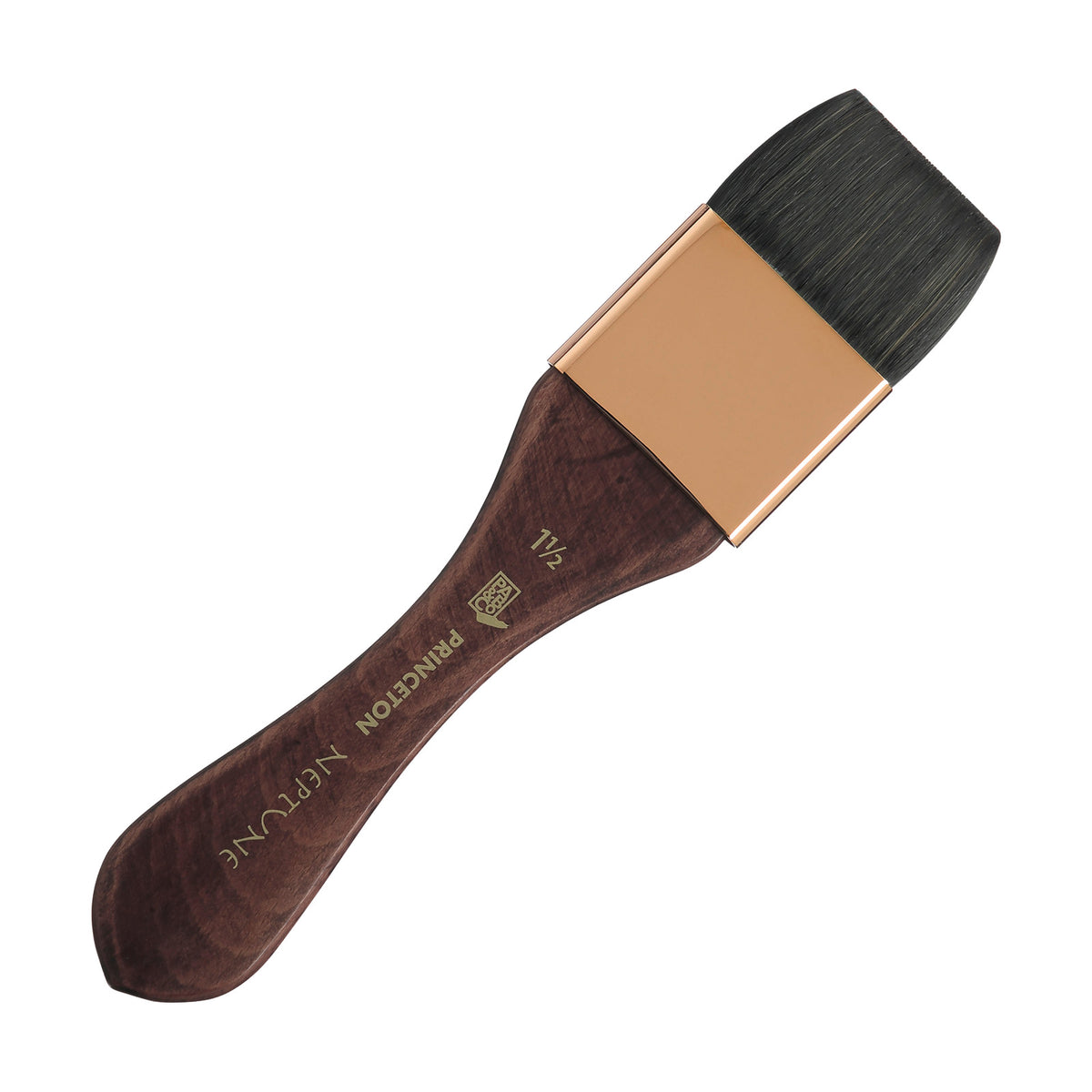 Princeton Neptune Mottler plat aquarelpenseel, korte steel – afbeelding 2