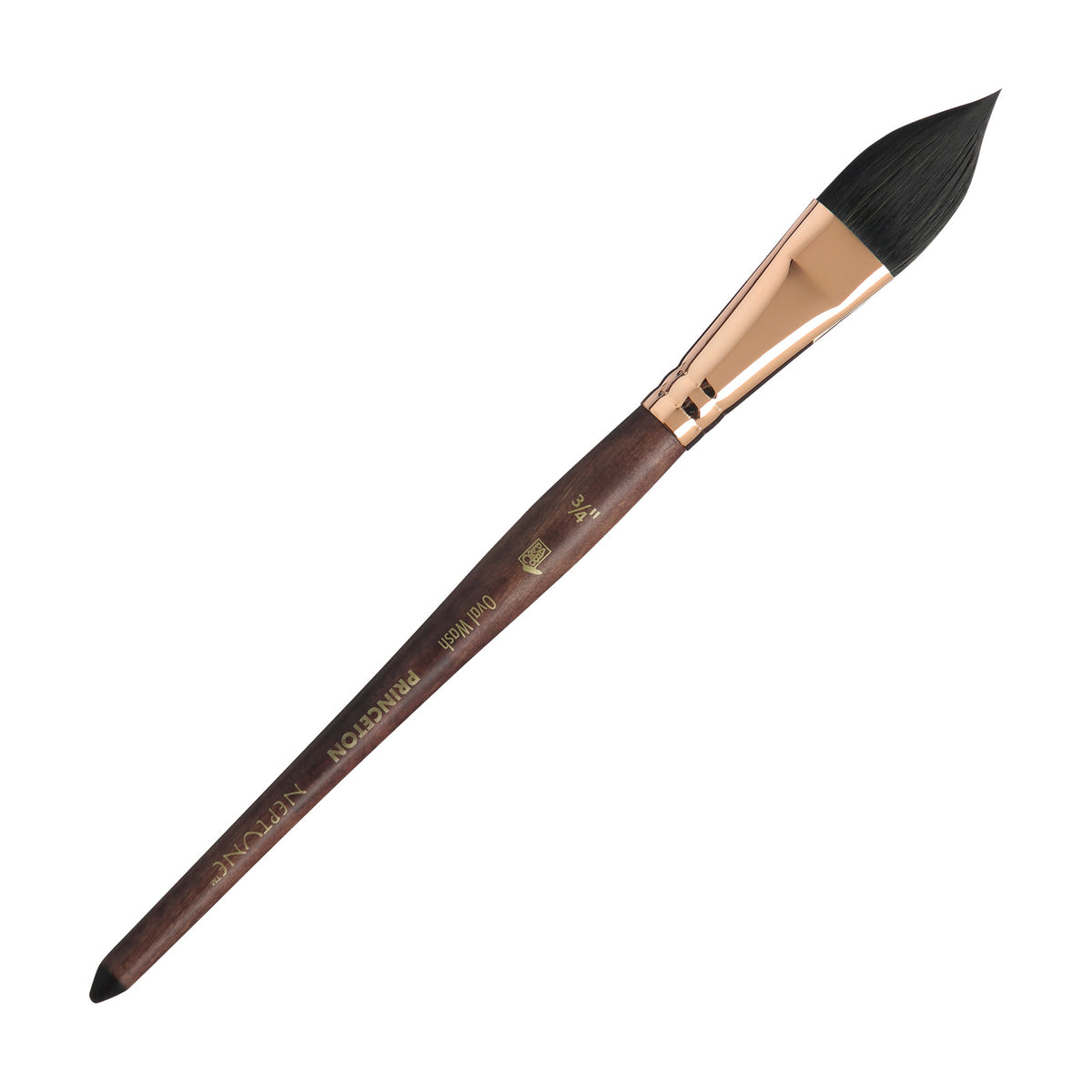 Princeton Neptune aquarelpenseel Oval Wash, korte steel – afbeelding 3