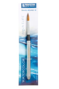 Princeton Aqua Elite reispenseel rond, synthetisch Kolinsky – afbeelding 7