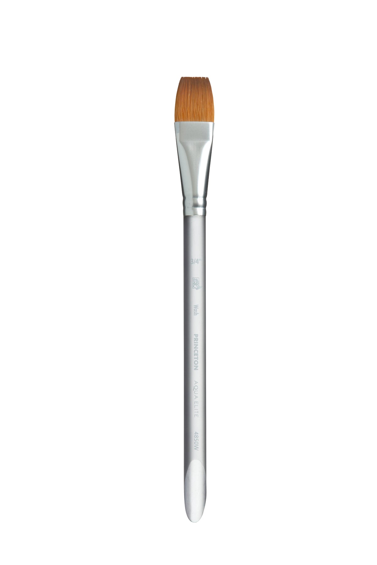 Princeton Aqua Elite Wash plat aquarelpenseel, korte steel – afbeelding 2