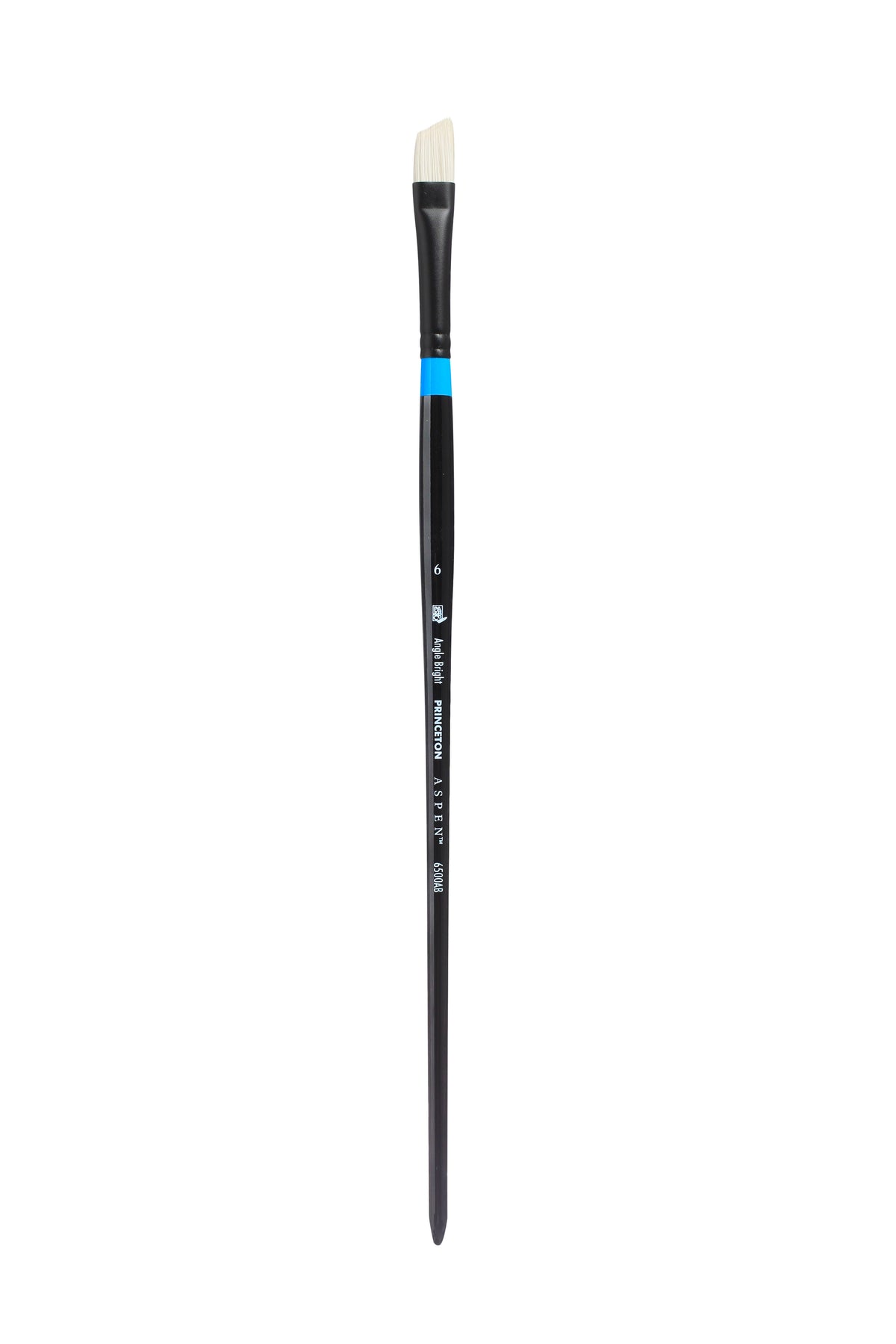 Princeton Aspen schuin penseel Angle Bright, lange steel