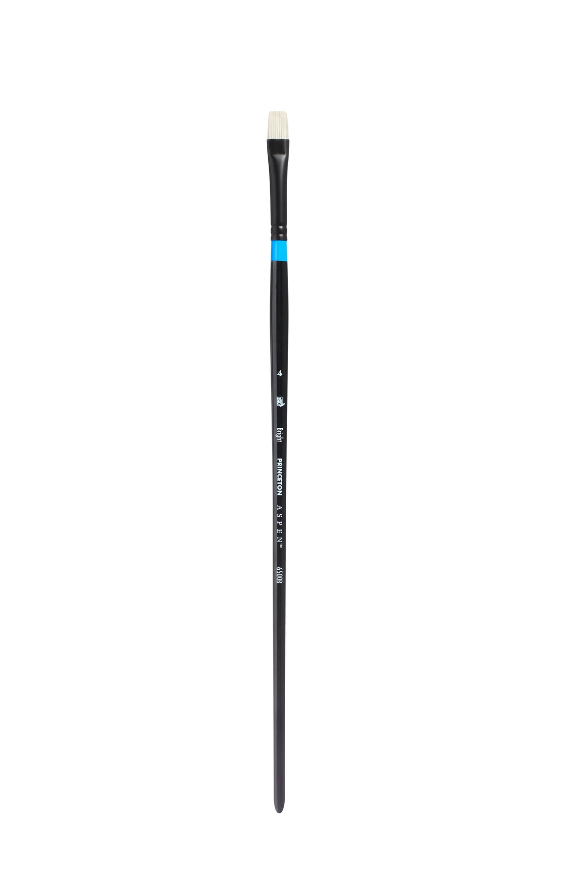 Plat penseel Princeton Aspen Bright, synthetisch, lange steel – afbeelding 2