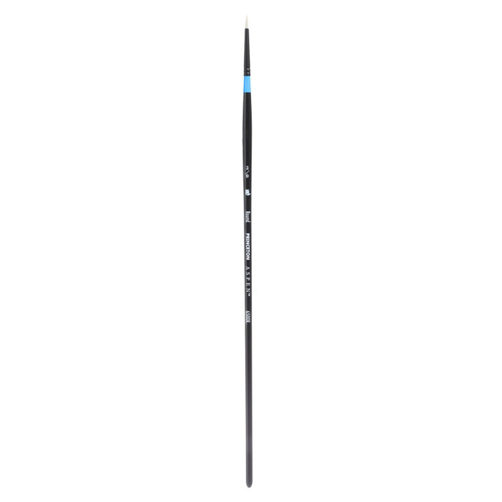Princeton Aspen rond penseel, synthetisch, lange steel – afbeelding 4