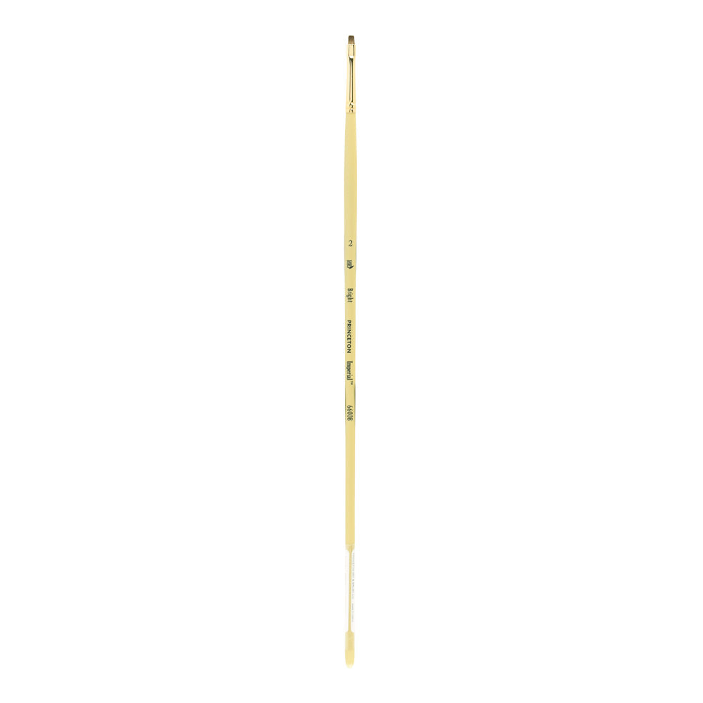 Plat penseel Princeton Imperial Bright Mongoose, lange steel – afbeelding 2