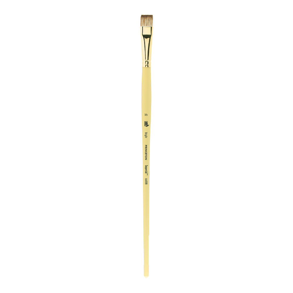 Plat penseel Princeton Imperial Bright Mongoose, lange steel – afbeelding 5