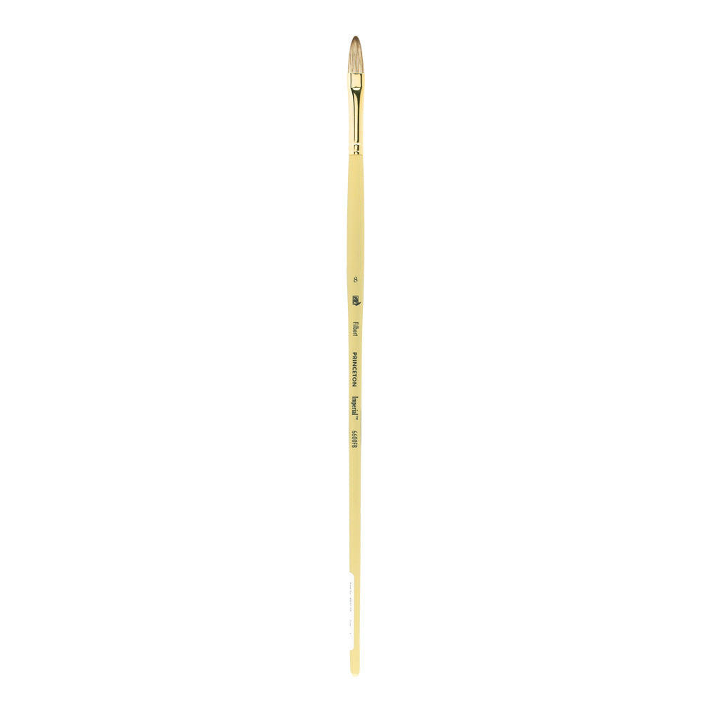 Princeton Imperial kattentongpenseel Mongoose, lange steel – afbeelding 3