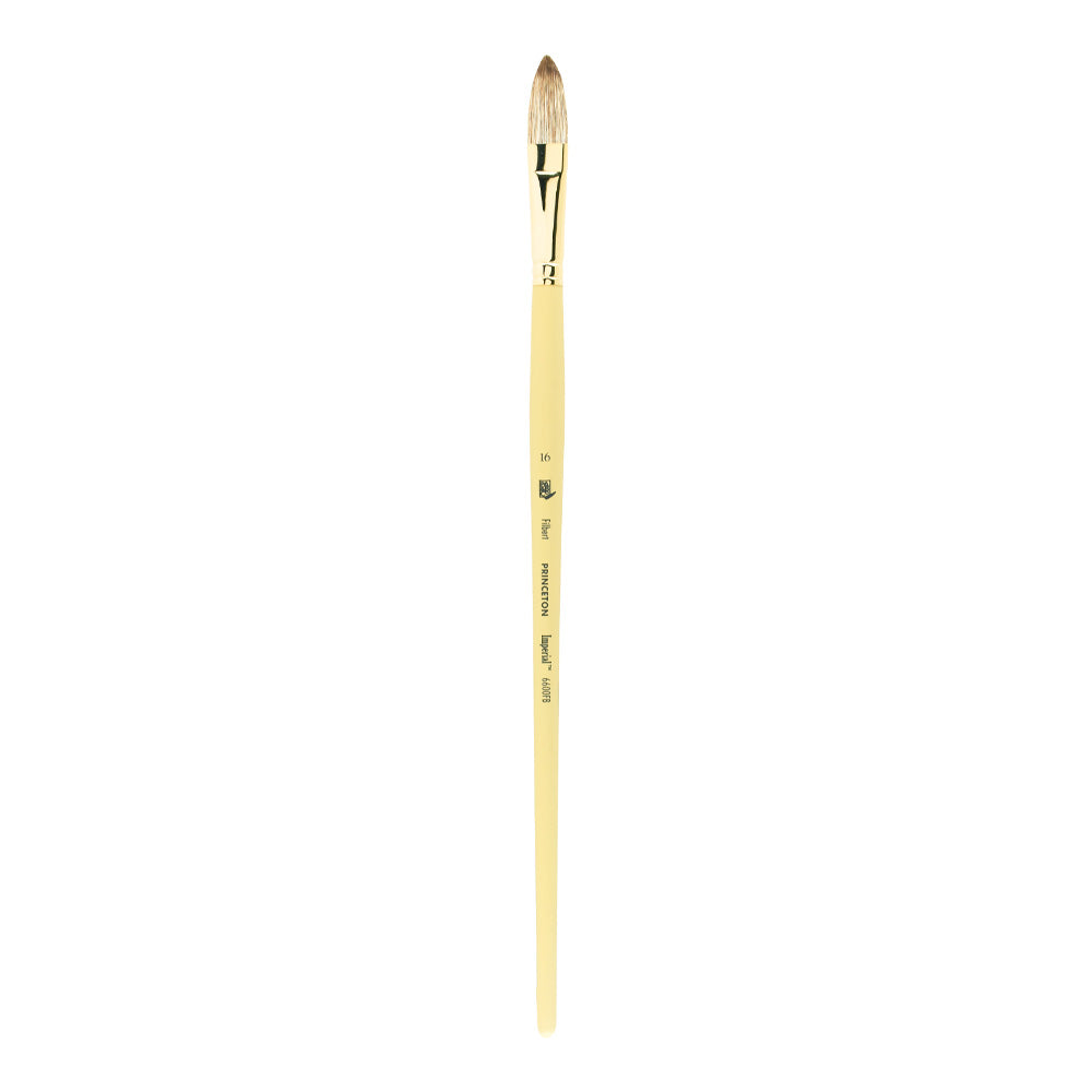Princeton Imperial kattentongpenseel Mongoose, lange steel – afbeelding 5