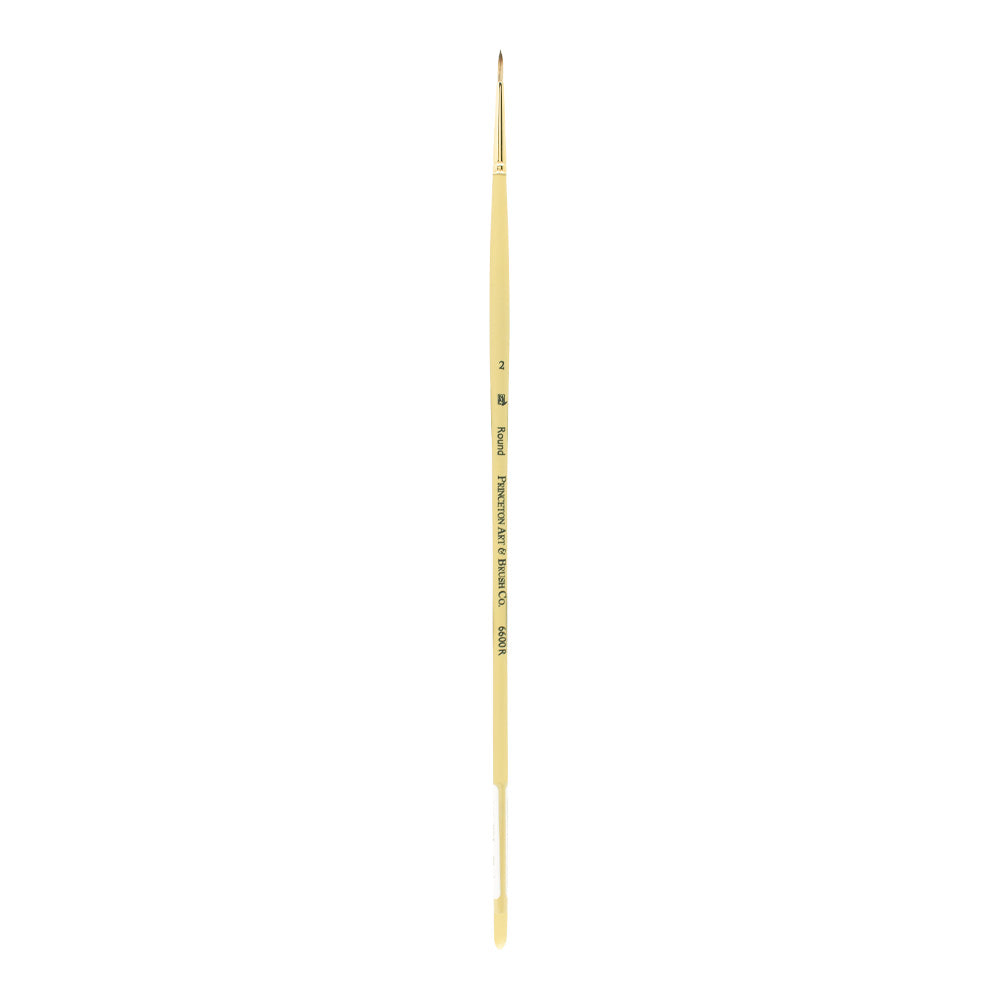 Princeton Imperial rond penseel Mongoose, lange steel – afbeelding 2