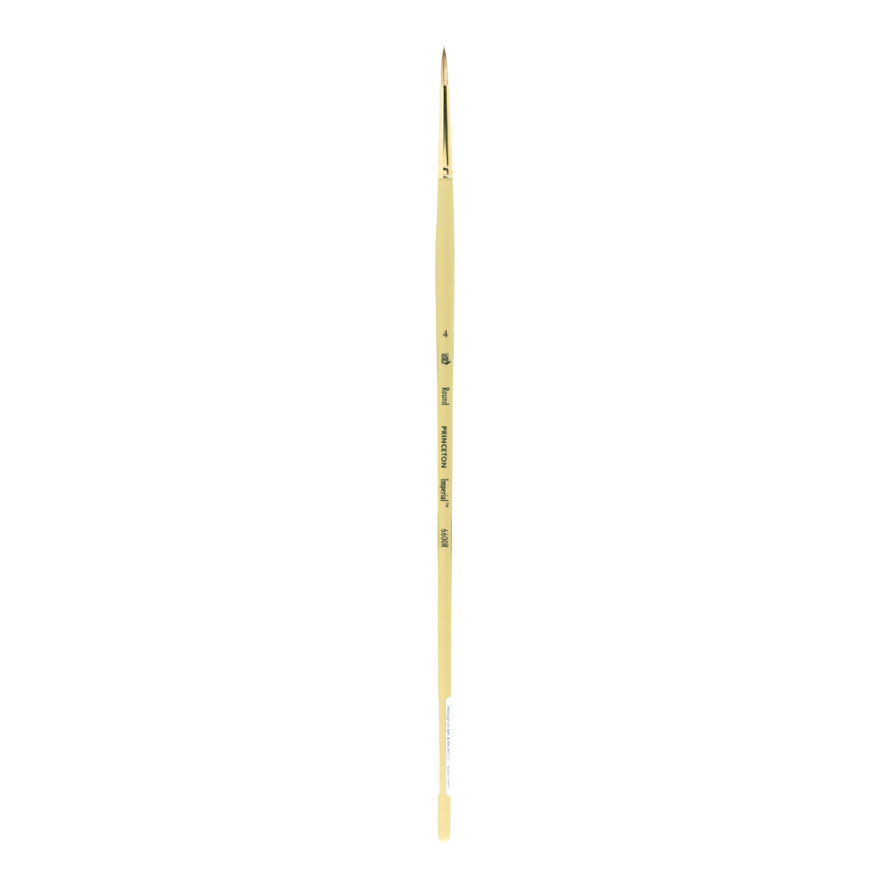 Princeton Imperial rond penseel Mongoose, lange steel – afbeelding 3
