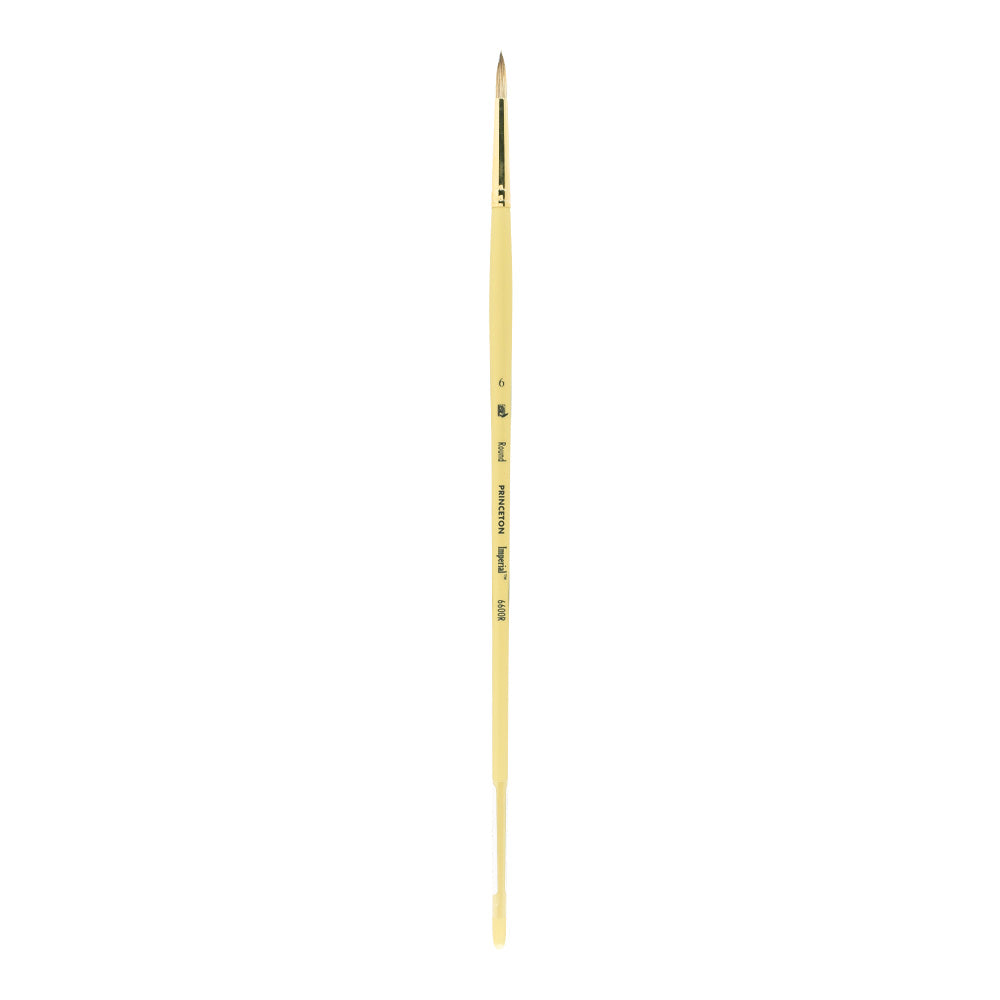 Princeton Imperial rond penseel Mongoose, lange steel – afbeelding 4
